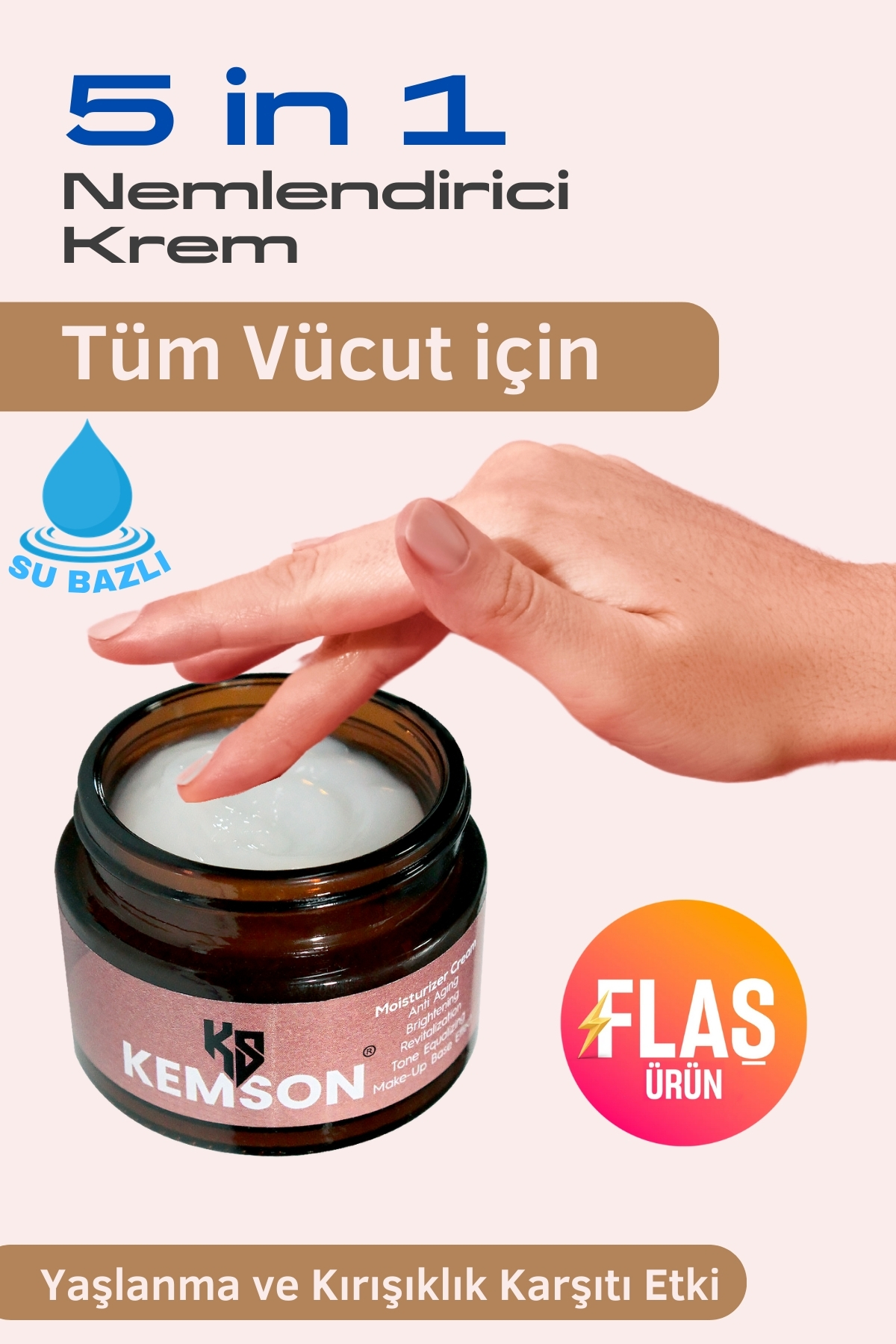 Kemson Aydınlatıcı Nemlendirici Krem