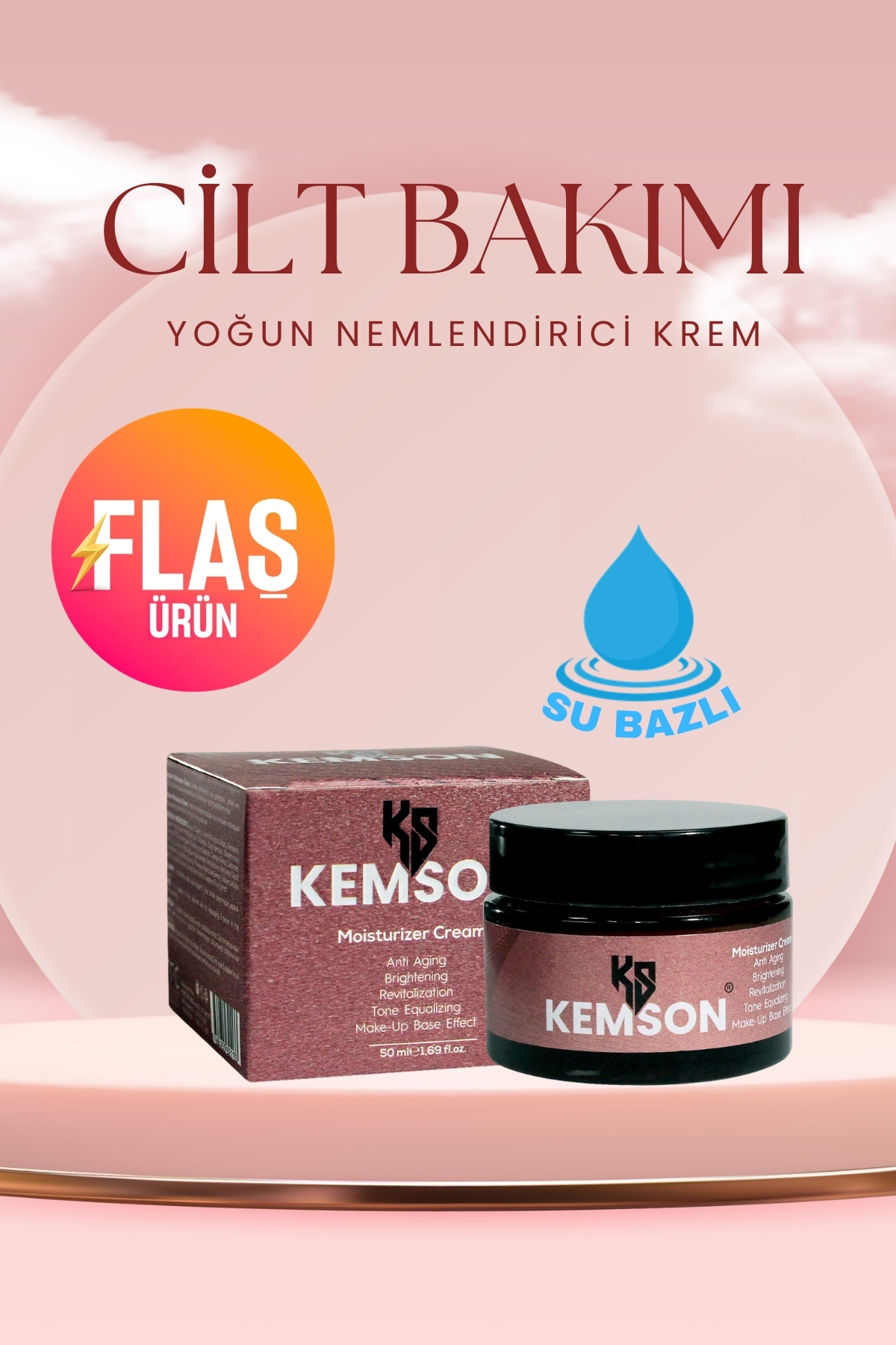 Kemson Paraben İçermeyen Nemlendirici